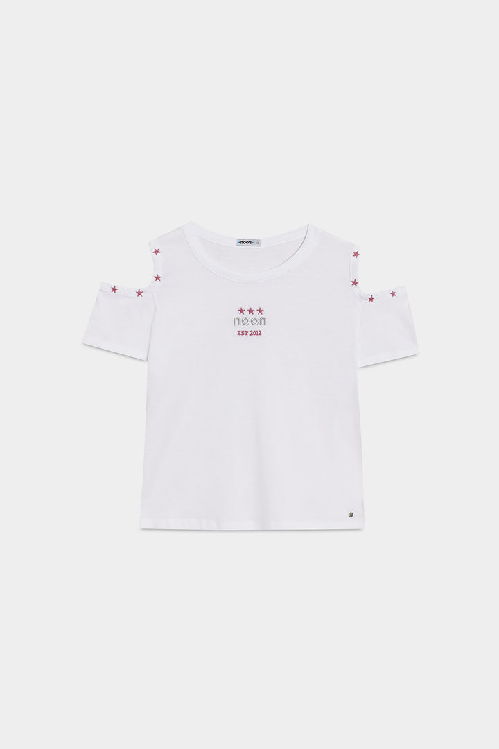 CAMISETA CUT OUT ESTRELLA