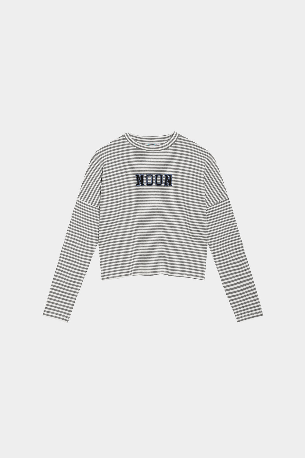 NOON STRIPED EMBROIDERED T-SHIRT