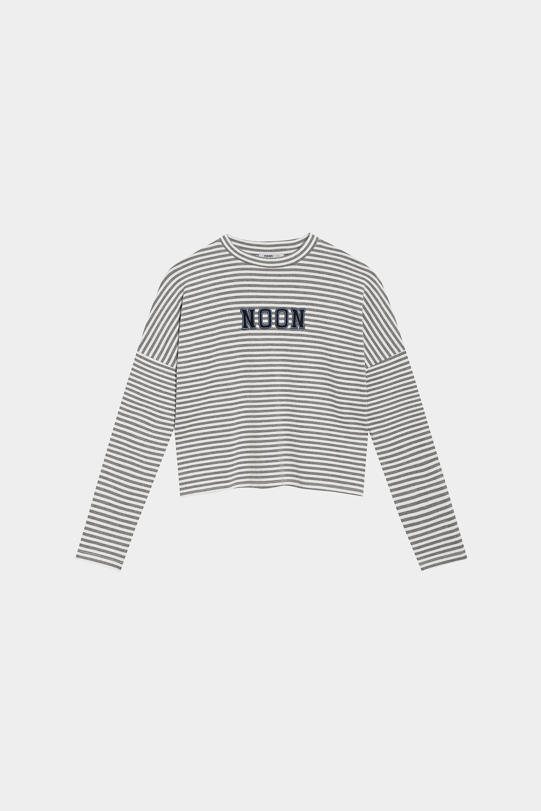 NOON STRIPED EMBROIDERED T-SHIRT