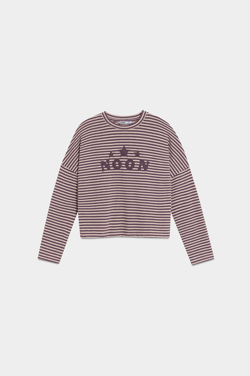 CAMISETA NOON PARCHE RAYAS