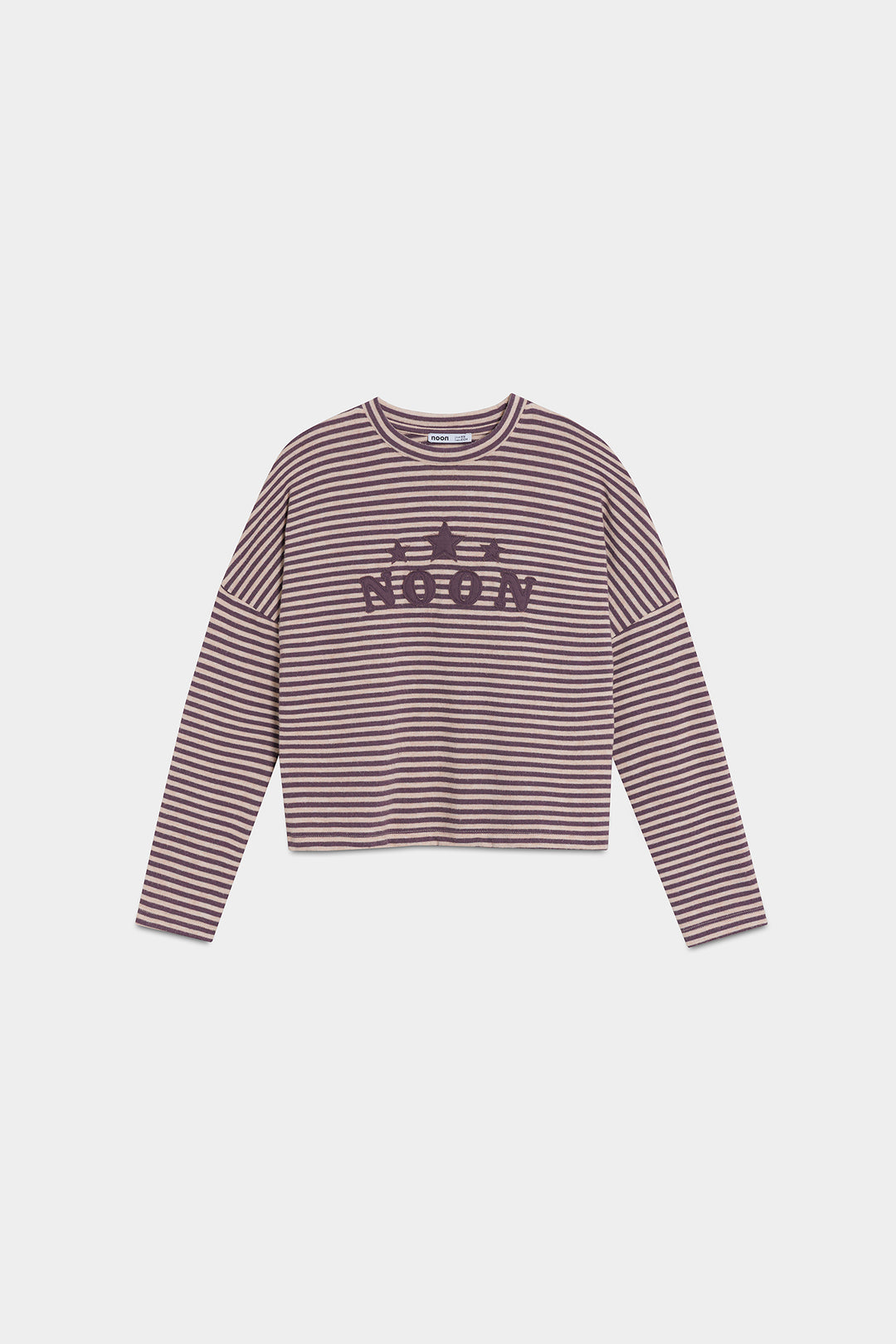 CAMISETA NOON PARCHE RAYAS