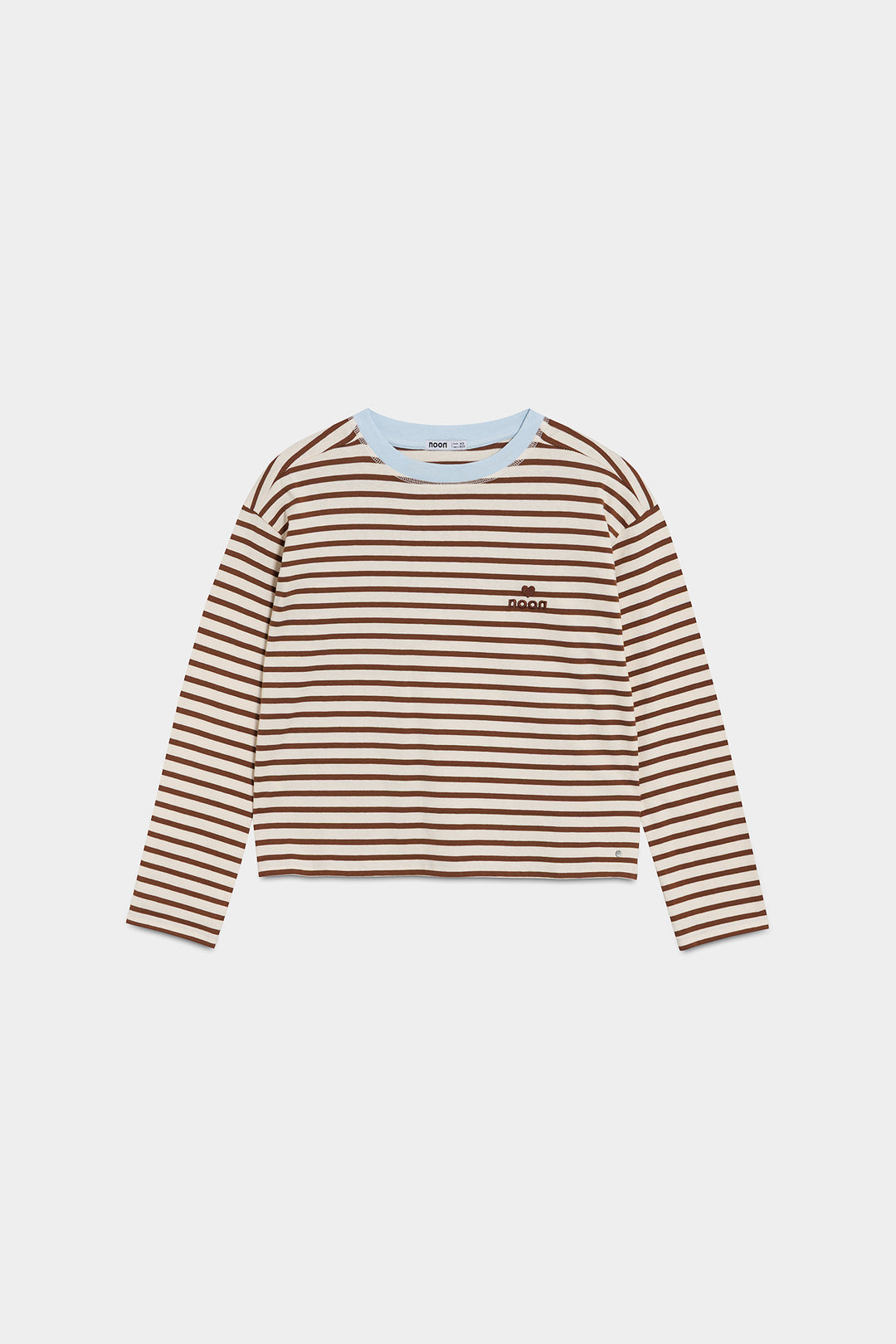 STRIPED T-SHIRT WITH LOGO
