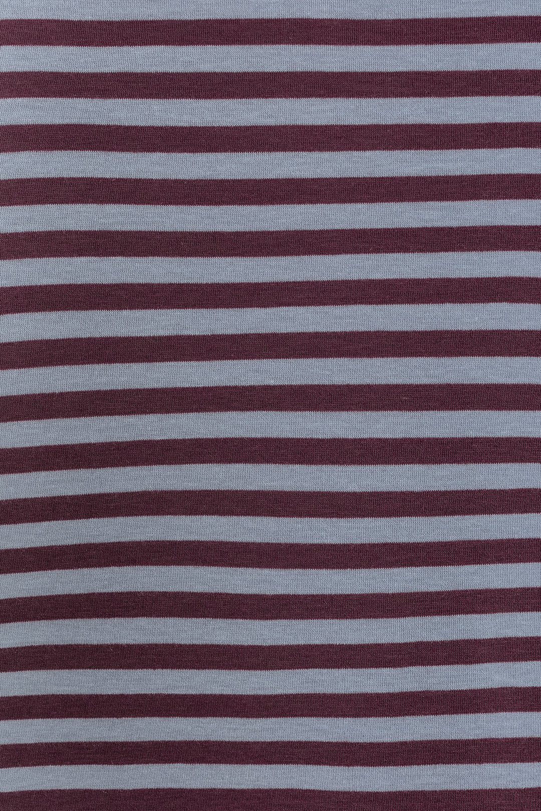 Long-sleeved striped T-shirt