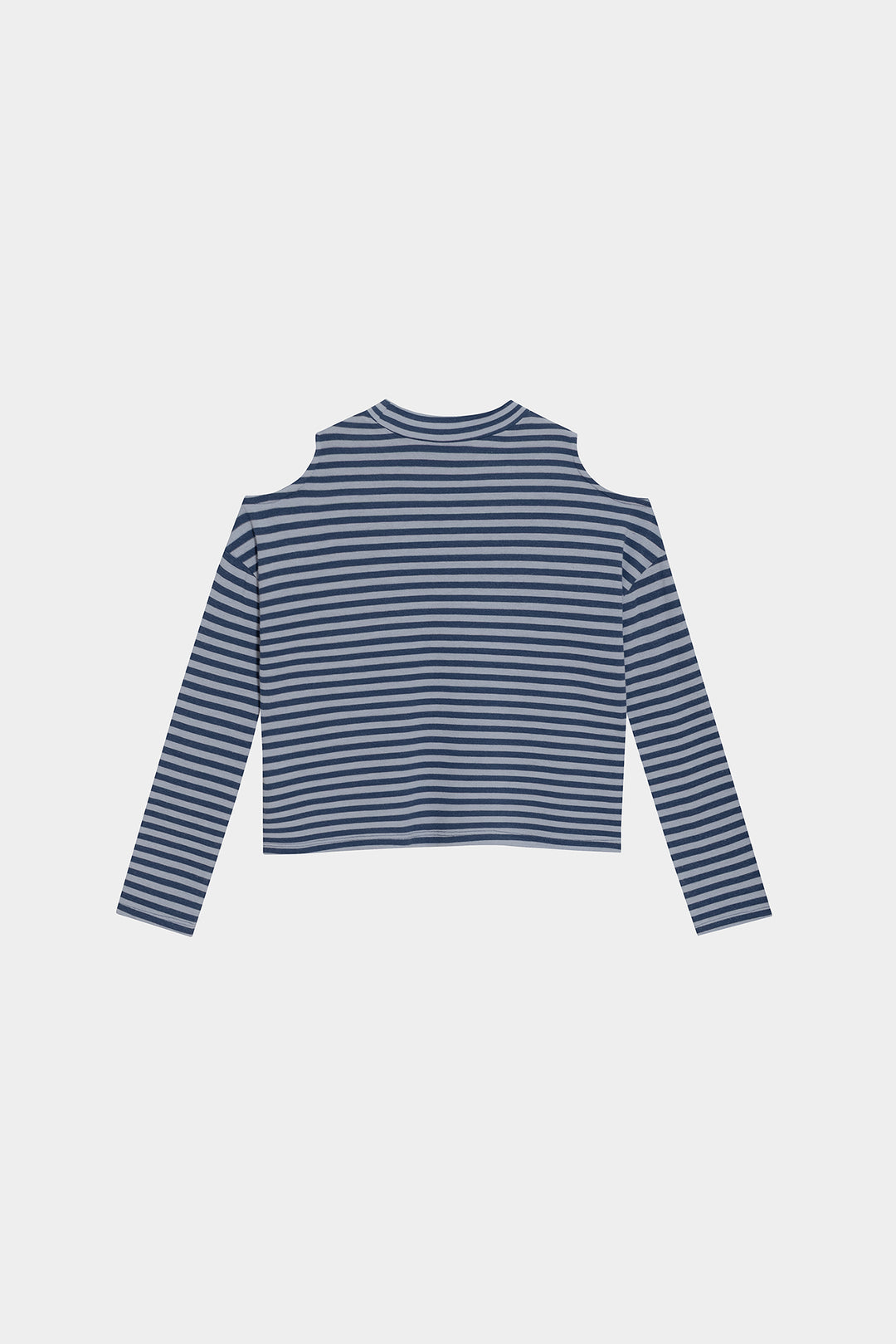 STRIPED PERKINS NECK T-SHIRT