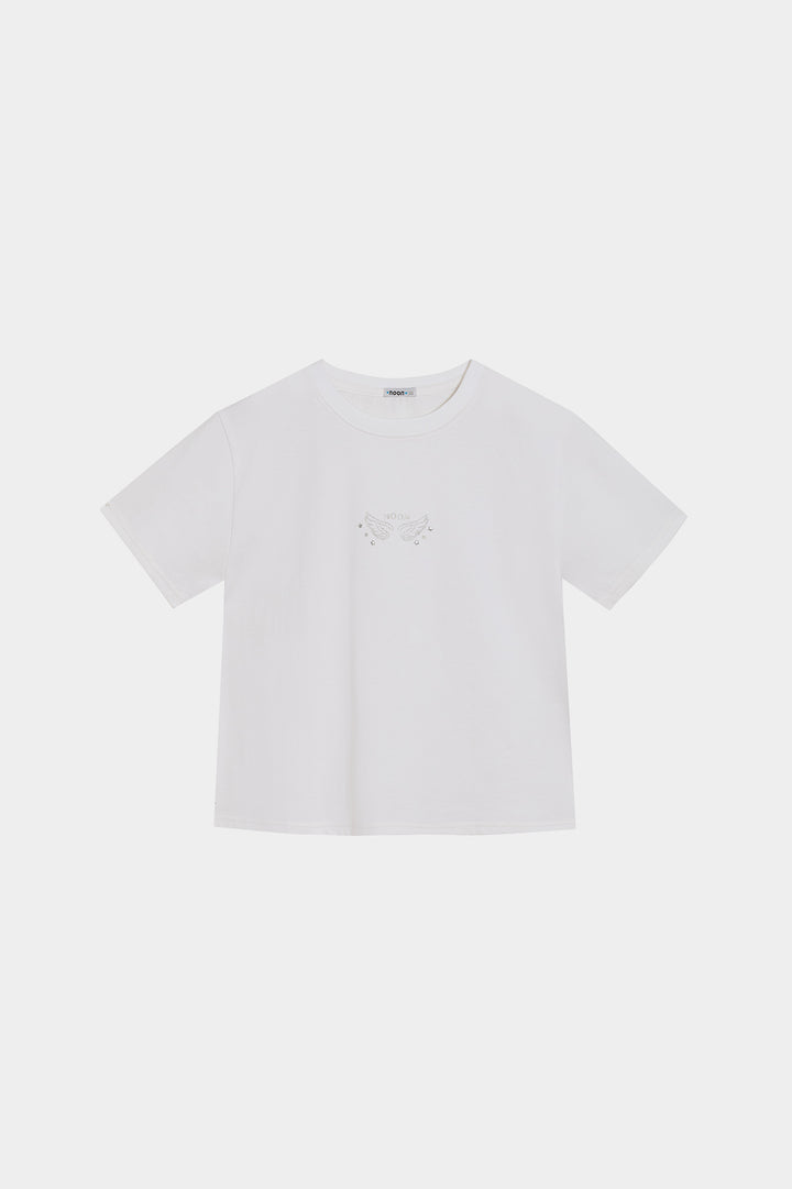 WINGS PRINT T-SHIRT