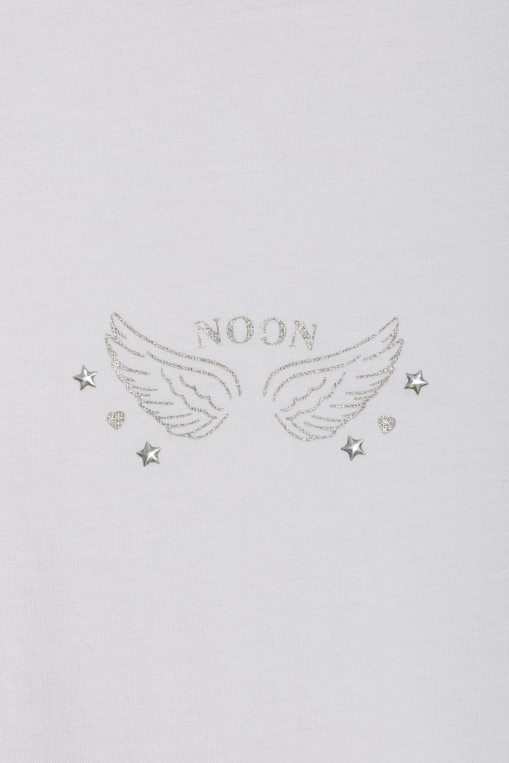 WINGS PRINT T-SHIRT
