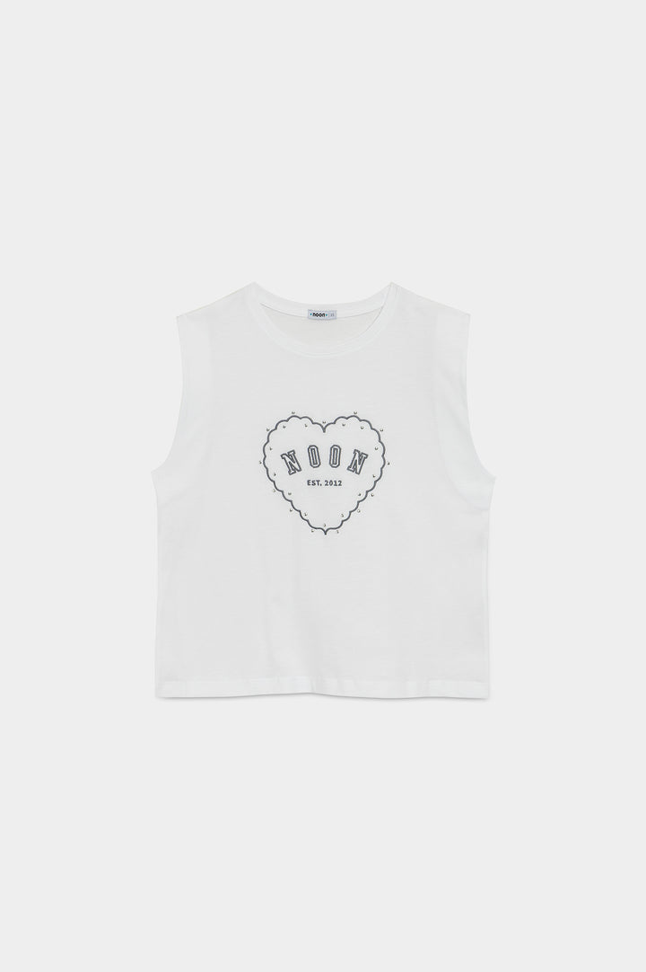 CAMISETA TIRANTE ANCHO CORAZON