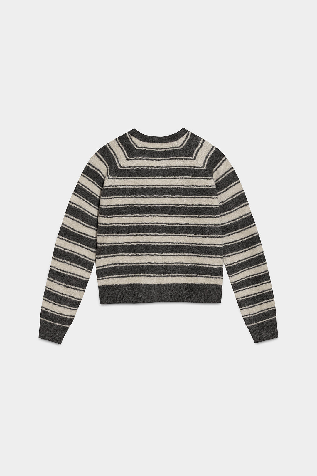 OVERSIZE STRIPED CARDIGAN