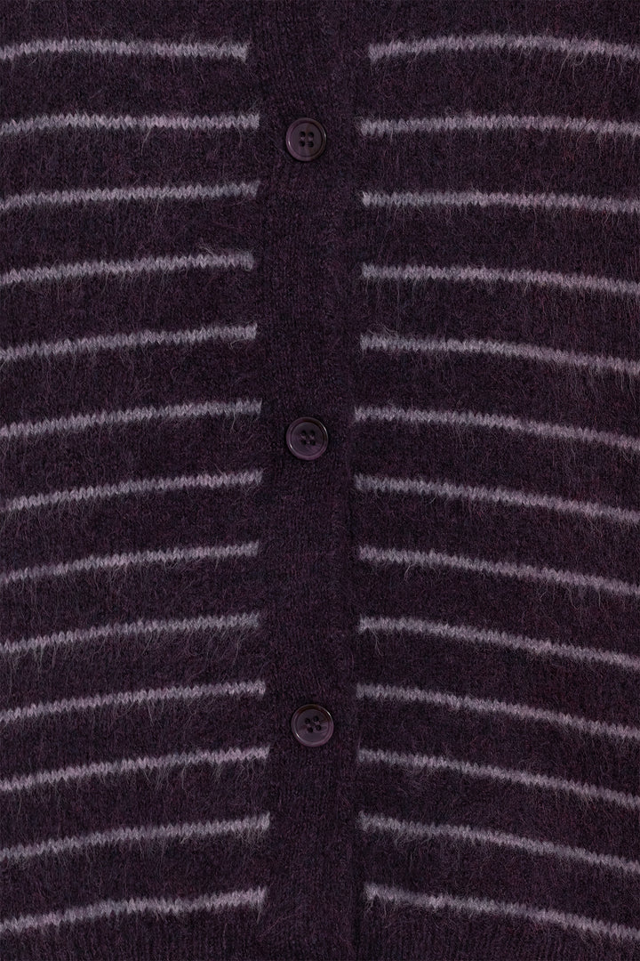 CARDIGAN LISTRADO OVERSIZED