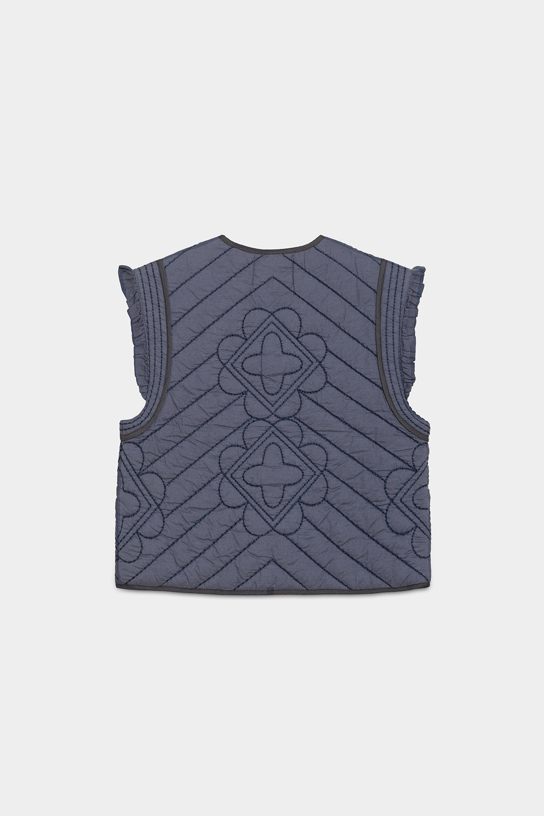 CHALECO ENGUATADO CIERRES DELANTERO