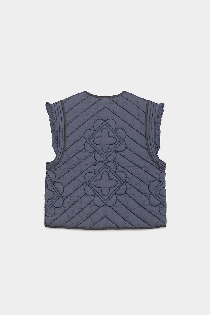 CHALECO ENGUATADO CIERRES DELANTERO