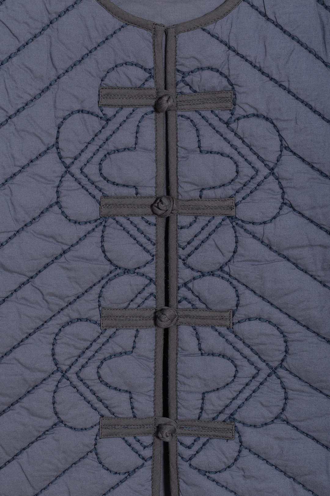 CHALECO ENGUATADO CIERRES DELANTERO