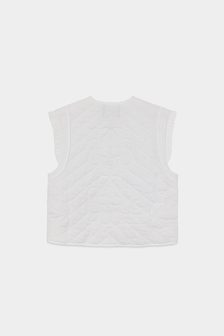 CHALECO ENGUATADO CIERRES DELANTERO