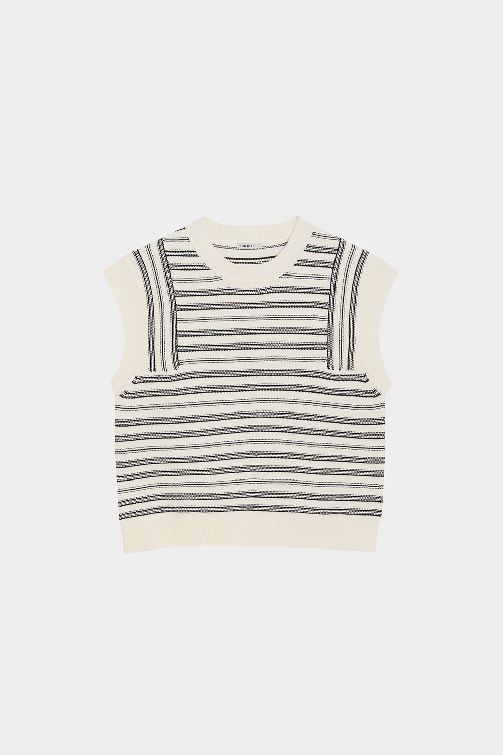 COLETE DE MALHA LISTRADA