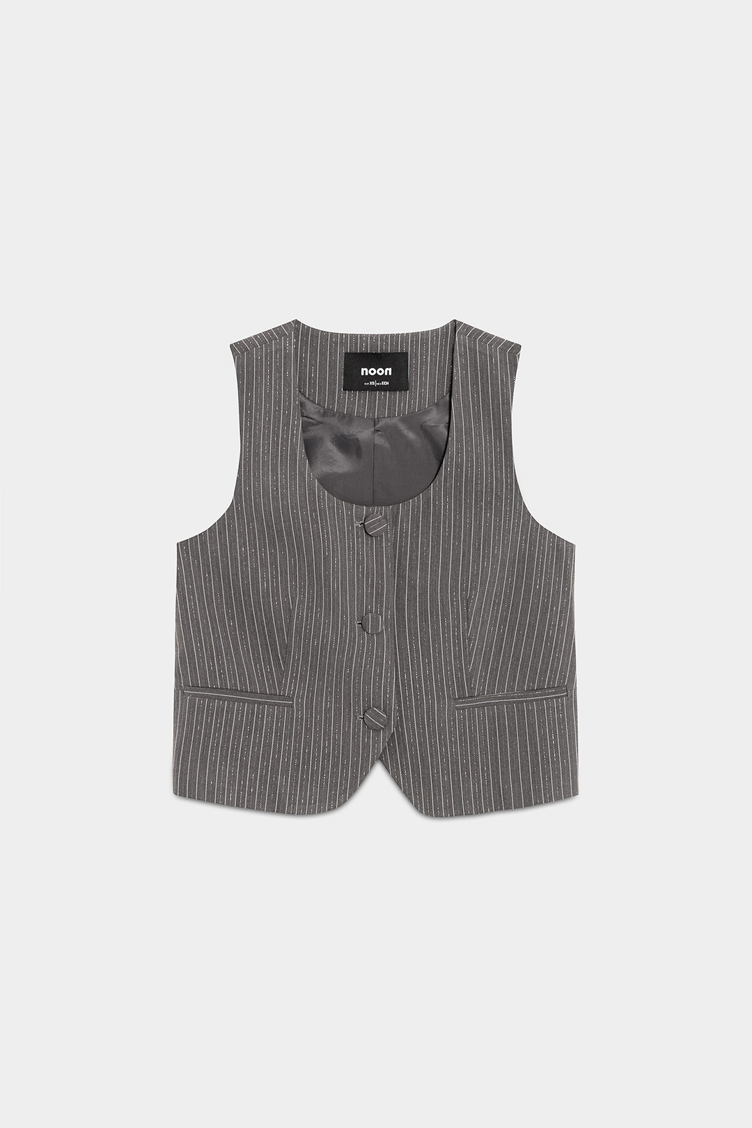 CHALECO RAYAS LUREX