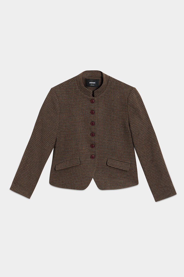 PLAID AUSTRIAN JACKET