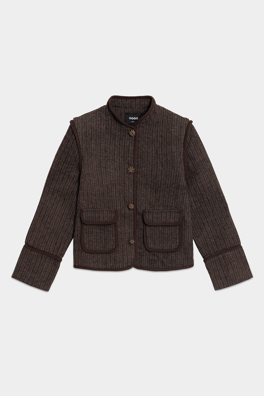 CHAQUETA AUSTRIACA RAYAS ESPIGA