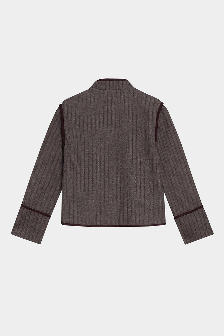 CHAQUETA AUSTRIACA RAYAS ESPIGA