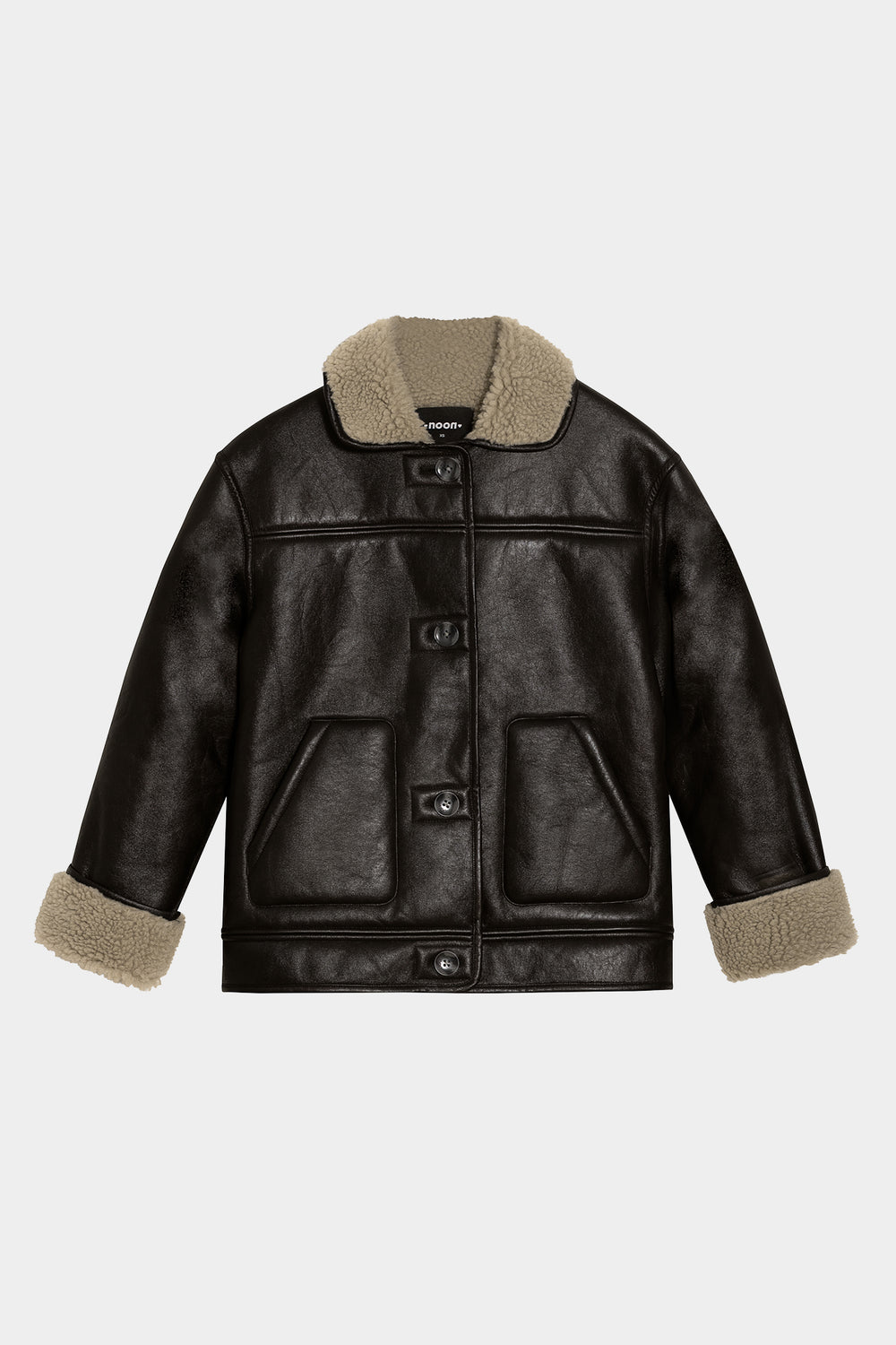 SHEEPSKIN EFFECT JACKET