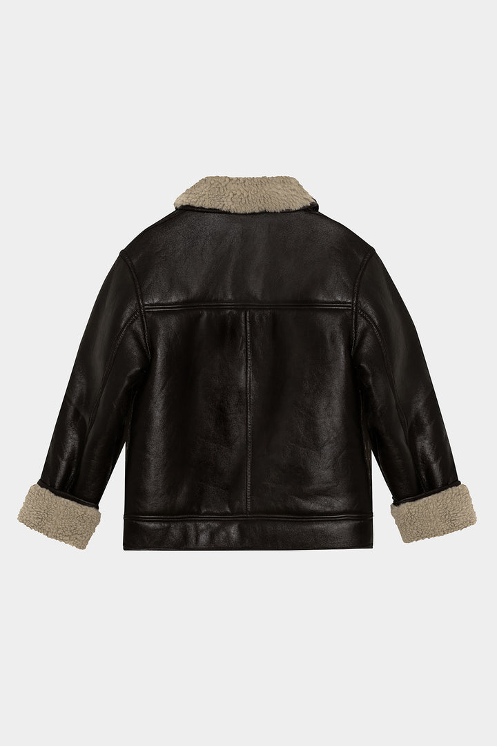 SHEEPSKIN EFFECT JACKET
