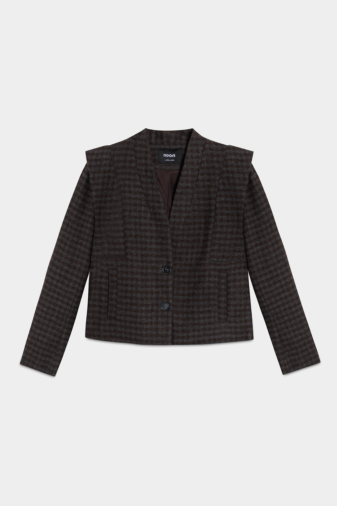CHAQUETA HOMBRERA CUADROS