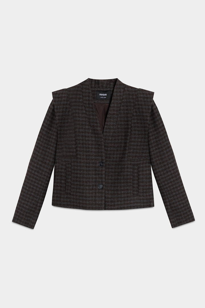 CHAQUETA HOMBRERA CUADROS