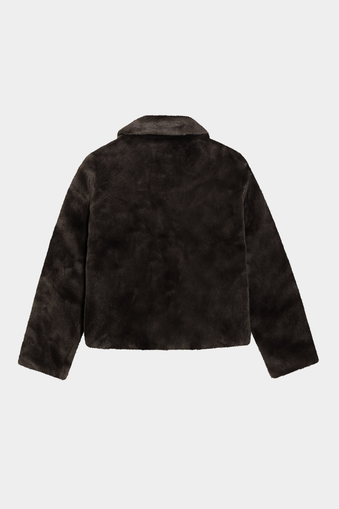 FUR JACKET WITH COLLAR