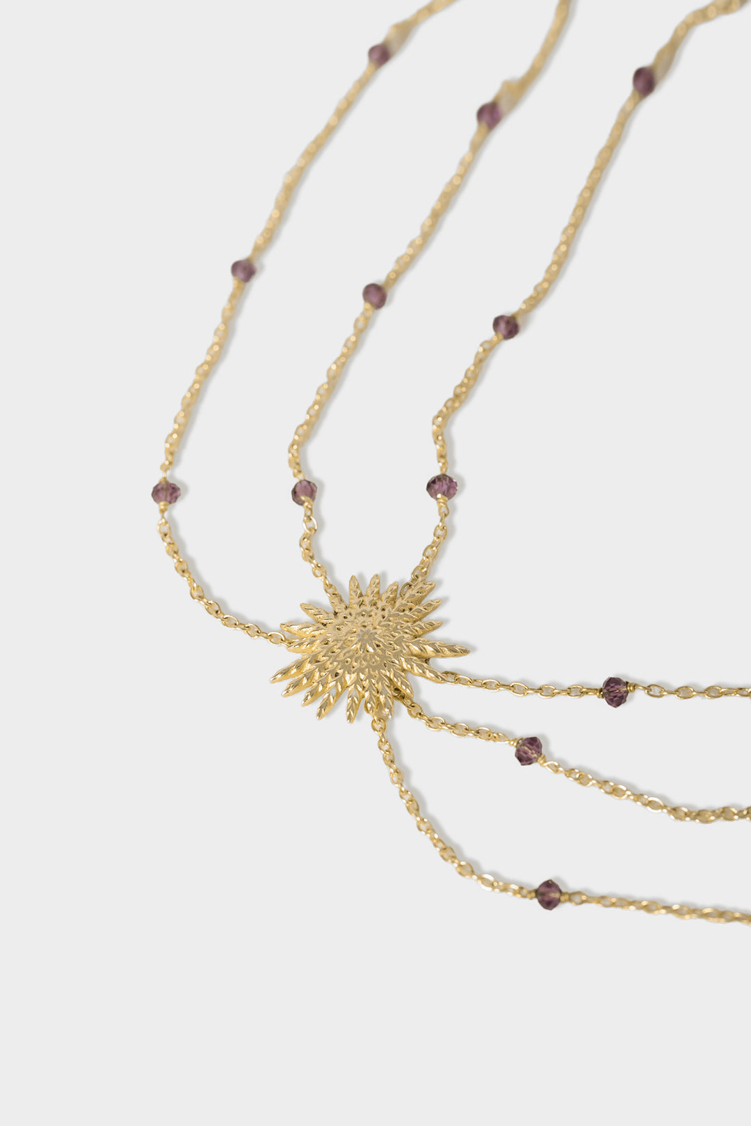 CHOKER CADENAS ESTRELLA