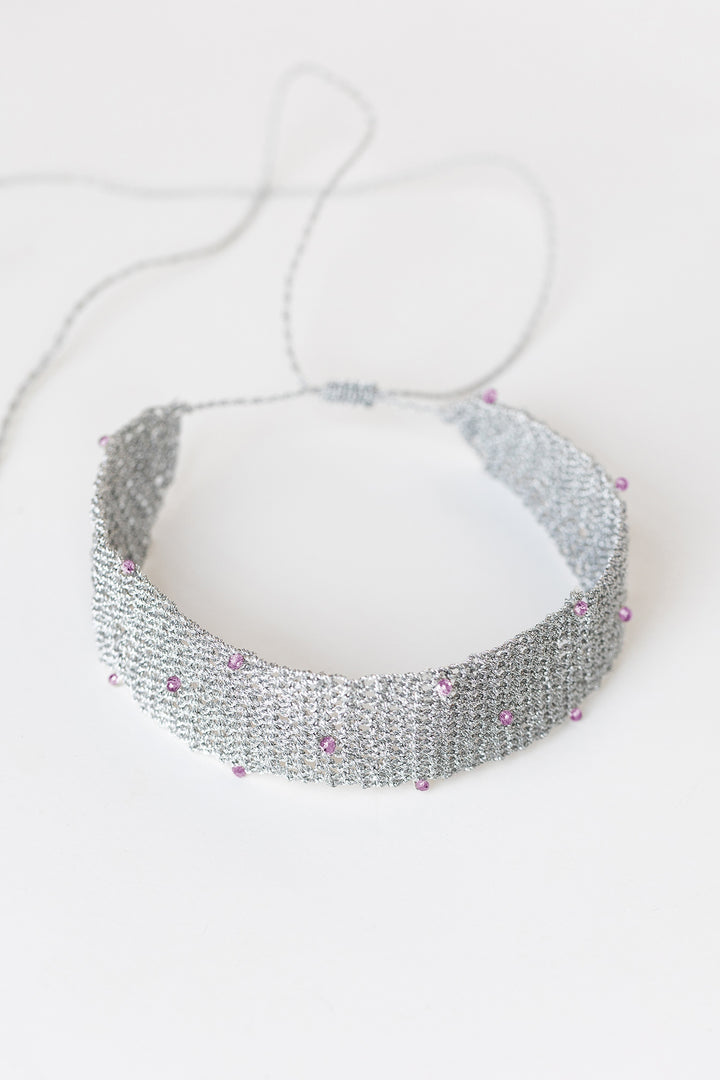 CHOKER CROCHET BOLITAS