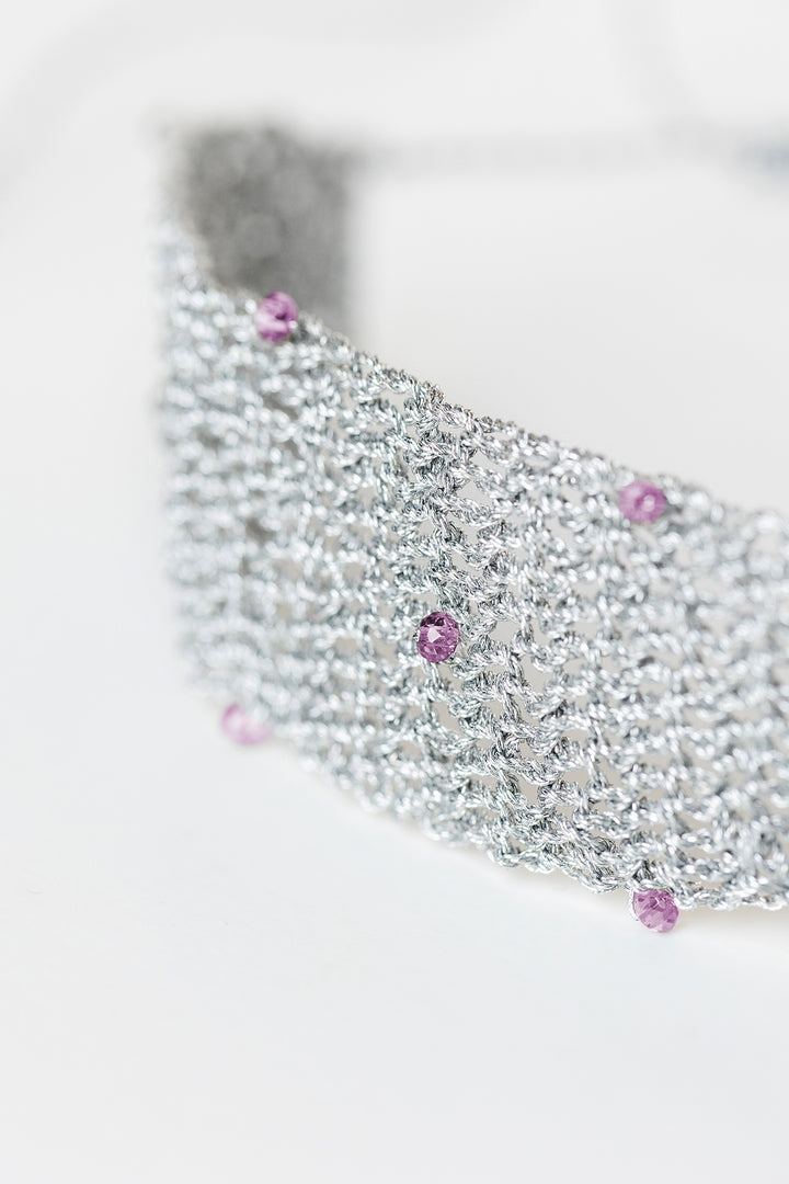 CHOKER CROCHET BOLITAS