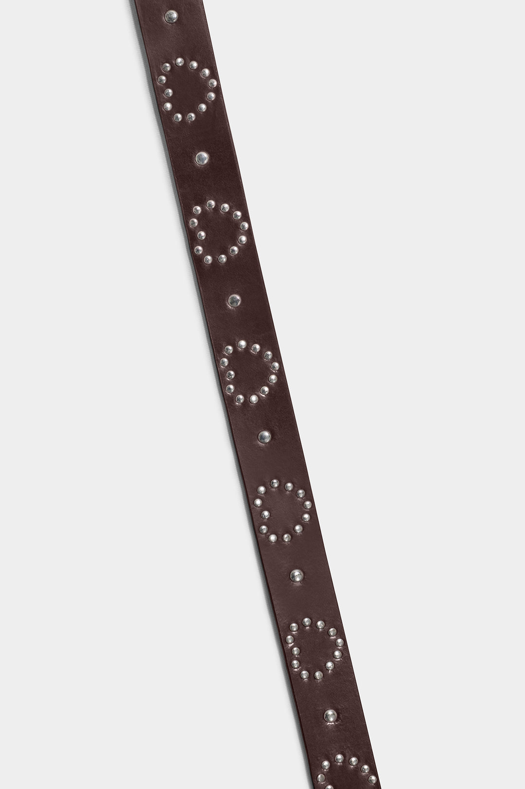 CINTURON PIEL CORAZON TACHAS