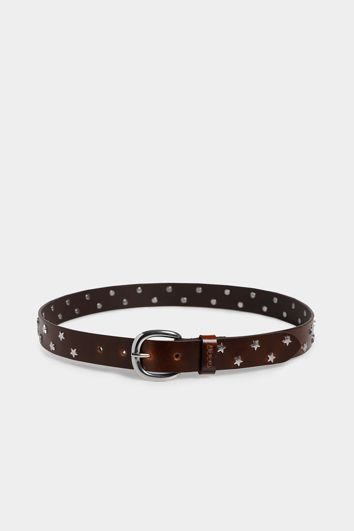 LEATHER STAR BELT