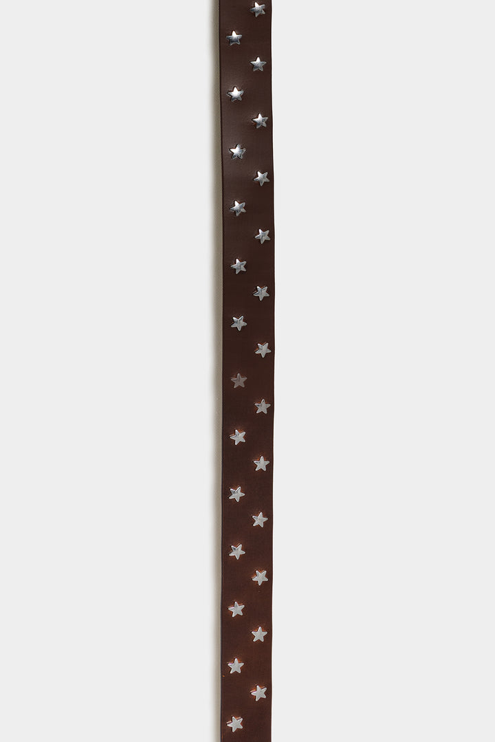 LEATHER STAR BELT