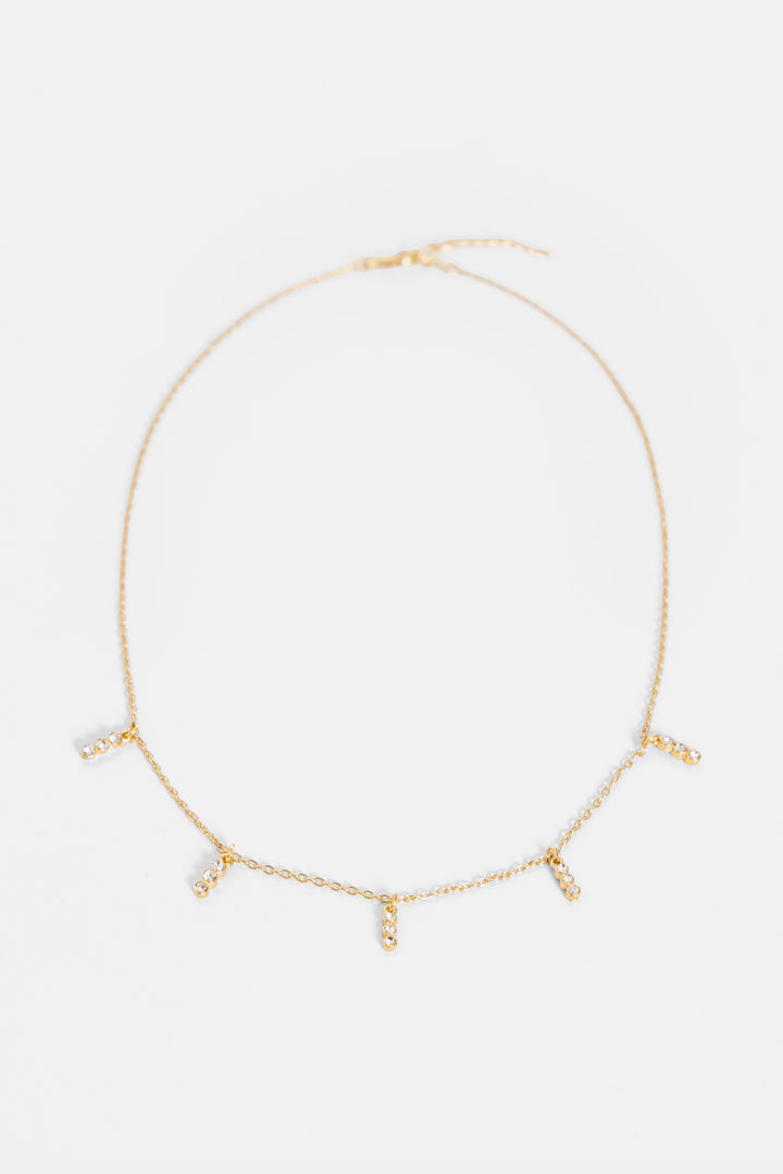 GLITTER BEAD NECKLACE
