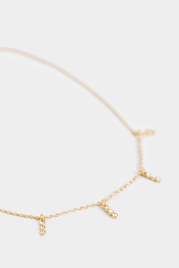 GLITTER BEAD NECKLACE
