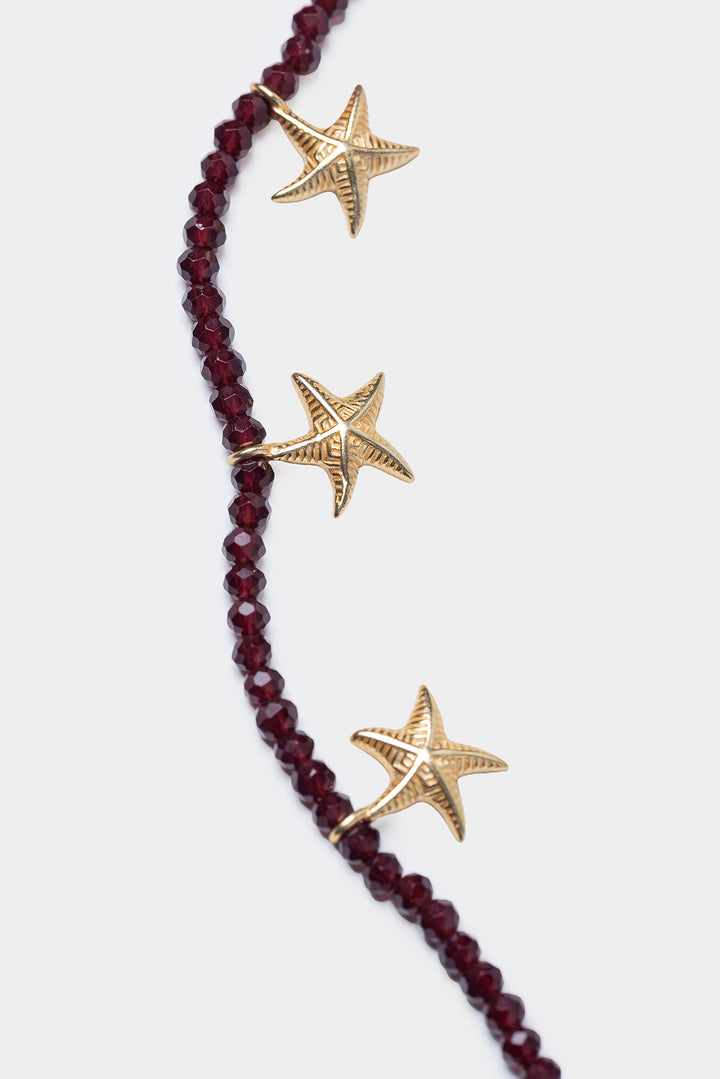 COLLAR BOLITAS ESTRELLAS