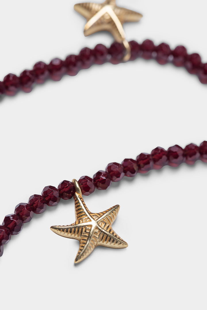 COLLAR BOLITAS ESTRELLAS