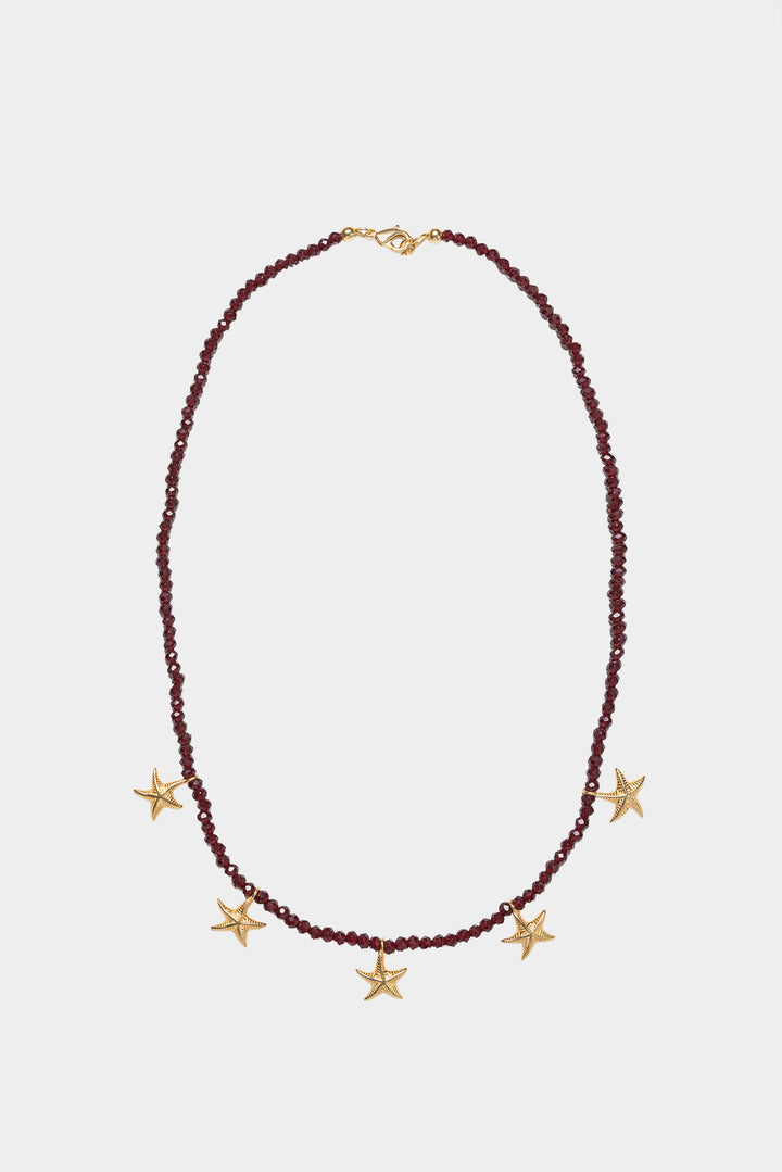 COLLAR BOLITAS ESTRELLAS