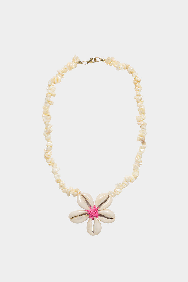 COLLAR CONCHA FLOR