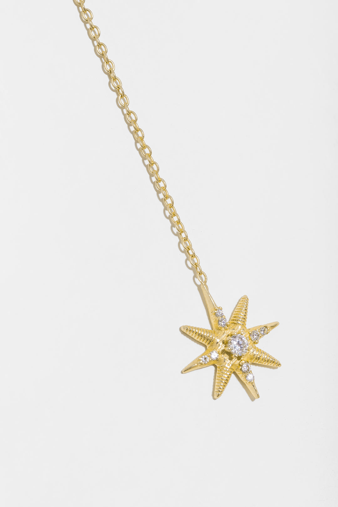 COLLAR LARGO ESTRELLA CADENAS