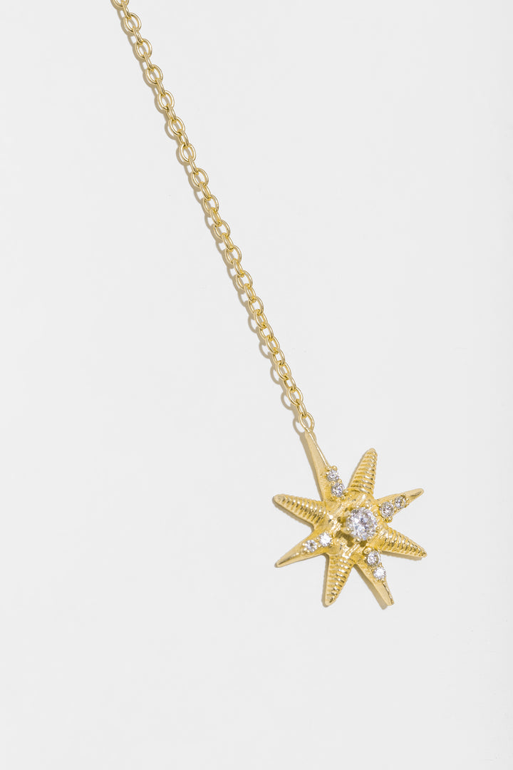 COLLAR LARGO ESTRELLA CADENAS