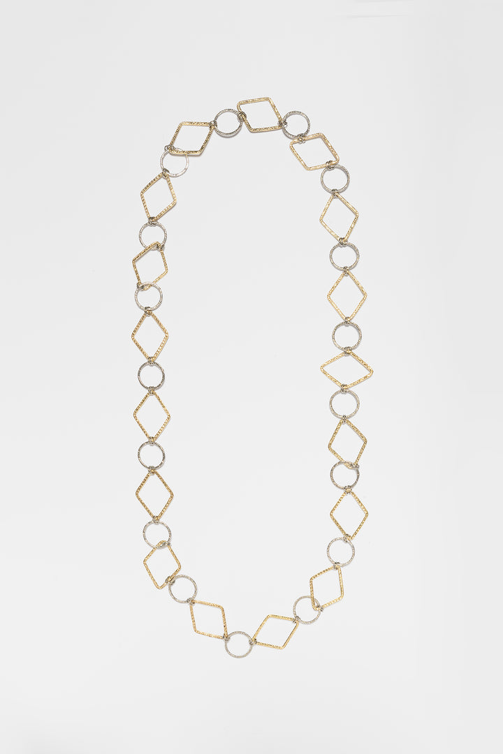 COLLAR LARGO ROMBOS