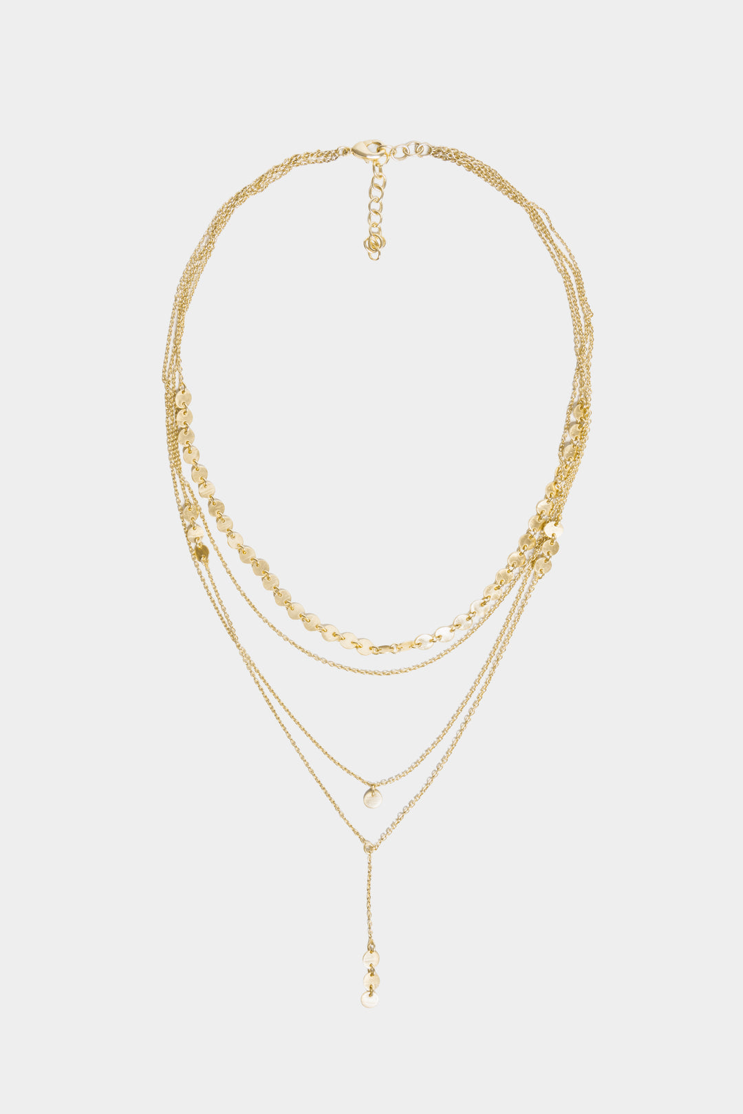 COLLAR MULTI CADENAS CHAPITAS
