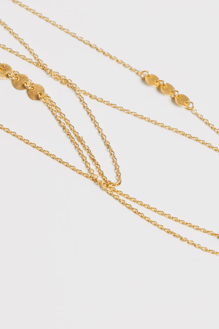 COLLAR MULTI CADENAS CHAPITAS