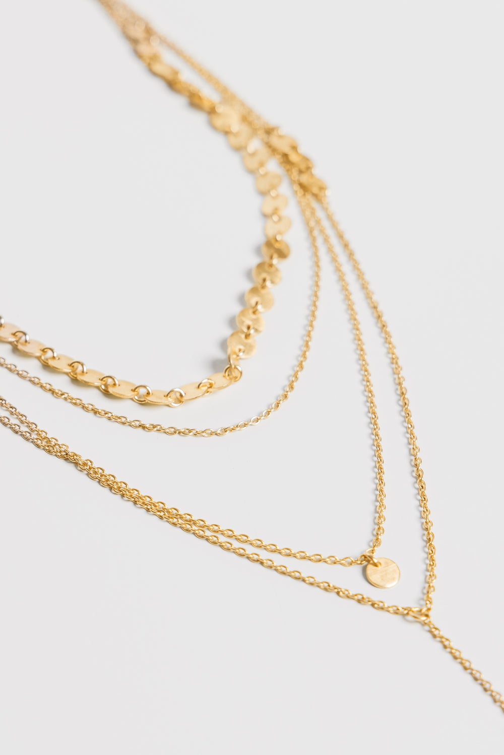 COLLAR MULTI CADENAS CHAPITAS