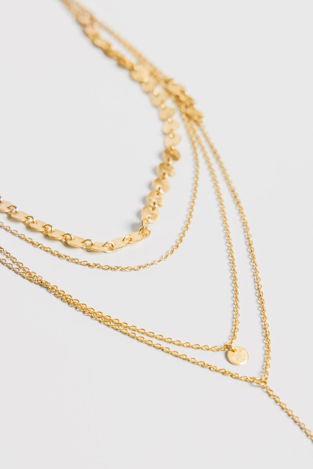 COLLAR MULTI CADENAS CHAPITAS