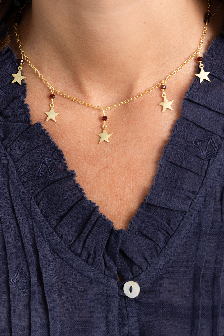 MULTI-STAR NECKLACE