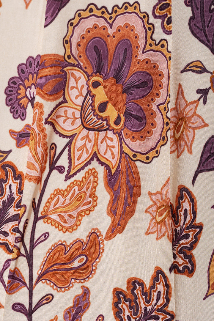 FALDA MIDI CONTRASTE ASIMETRICO CLARA