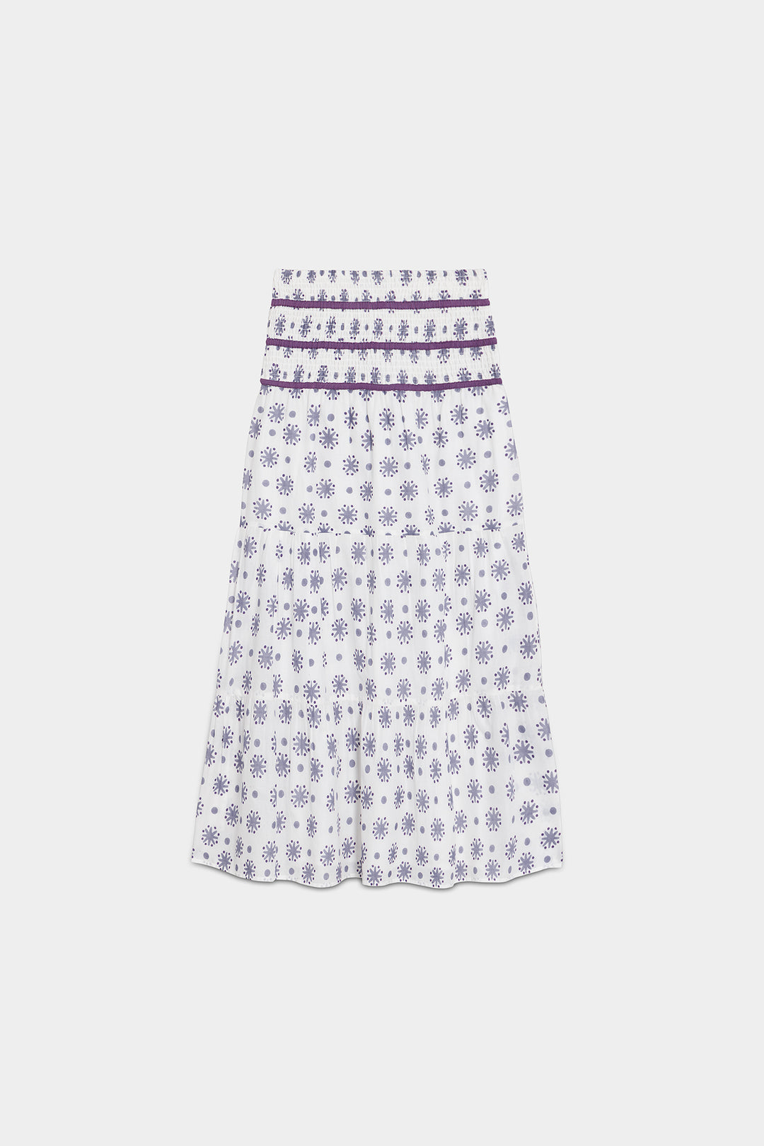 FALDA LARGA ESTAMPADA