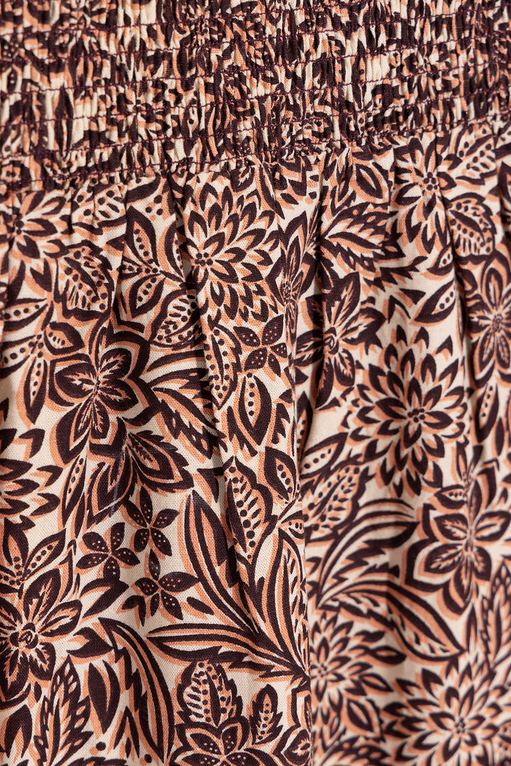 SAIA COMPRIDA ESTAMPADA